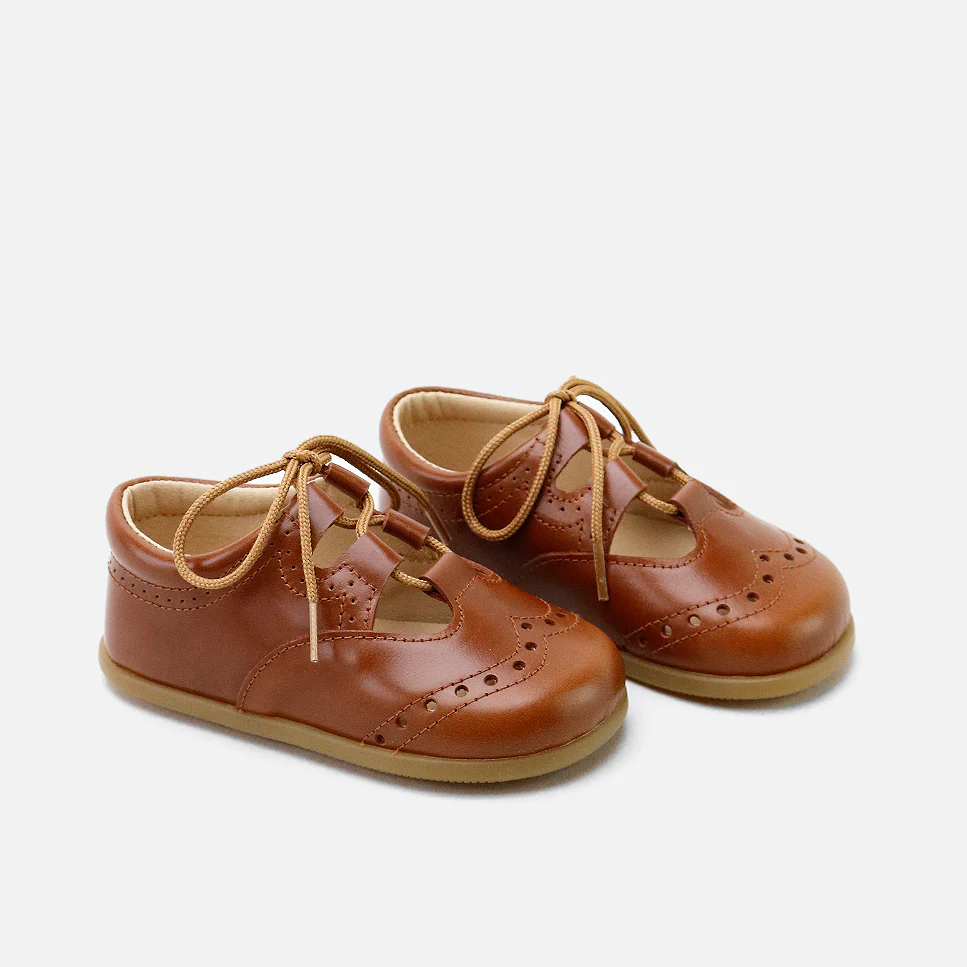 Inglesitos barefoot piel napa cuero