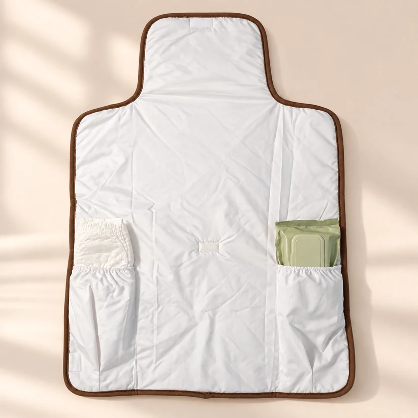 Cambiador de Paseo Impermeable - Acacia Oliva