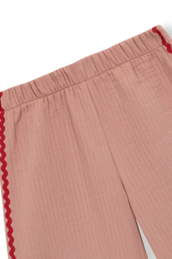 PANTALÓN CAMPANA ROSA ZIGZAG