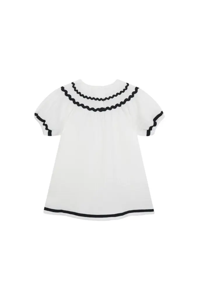VESTIDO FRANCÉS BAMBULA BLANCA