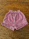 SHORT VICHY FUCSIA