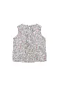 Blusa lazadas flores colores 