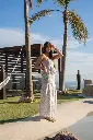 Falda mujer flores