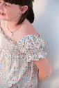 Vestido frunces
