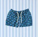 BAÑADOR NIÑO FLORES AZULES