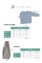 Jersey de espiga con polainas beige