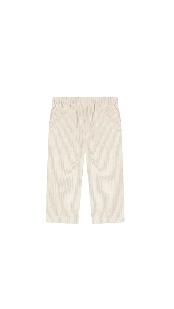  Pago Envíos Devoluciones PANTALON RECTO PANA GRUESA CREMA