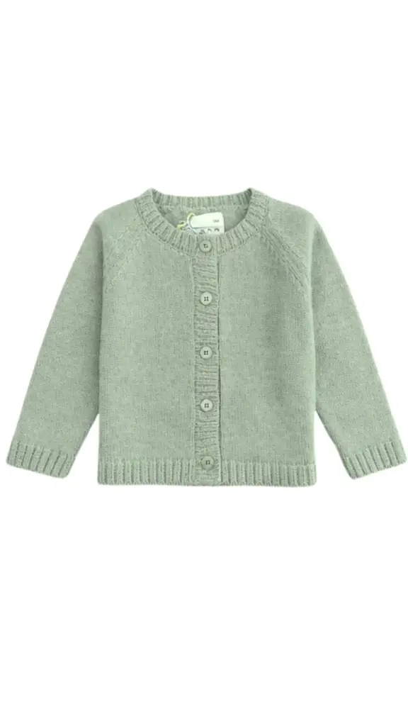 CHAQUETA KNIT VERDE AGUA