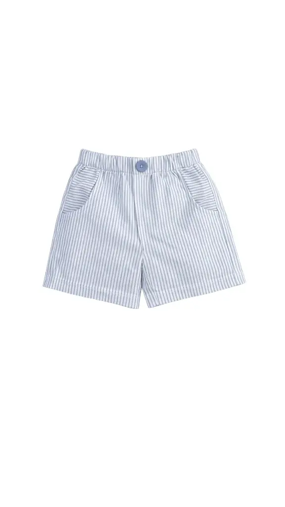 PANTALÓN CORTO RAYAS AZULETTI