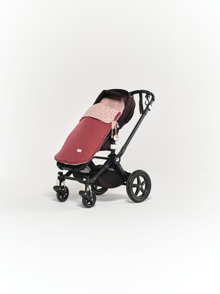 Saco silla Fauna&bambula granate