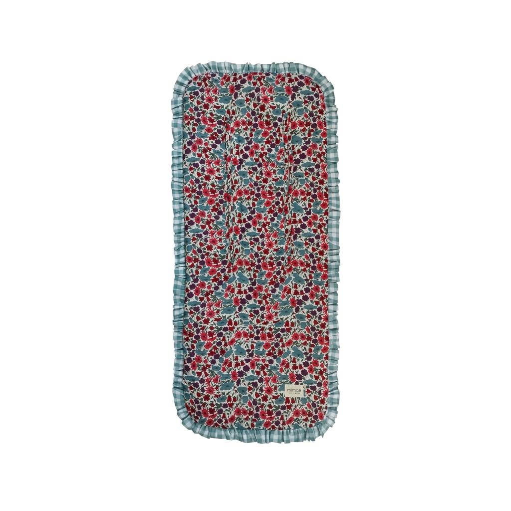 Colchoneta Volante Liberty Bera Vichy Menta