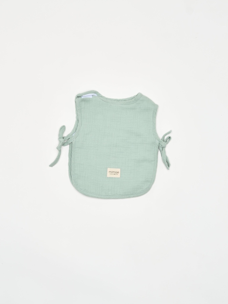 Babero classic bambula aqua