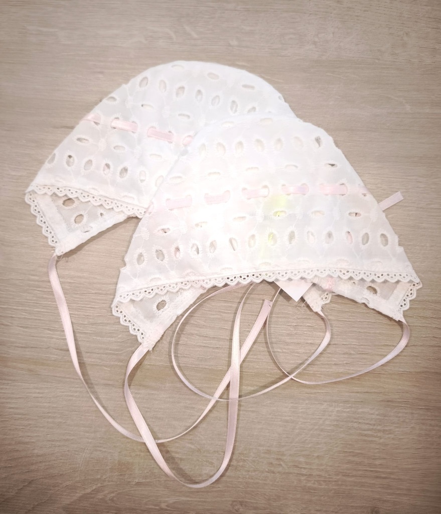 CAPOTAS MODELO BLANCA LAZO ROSA