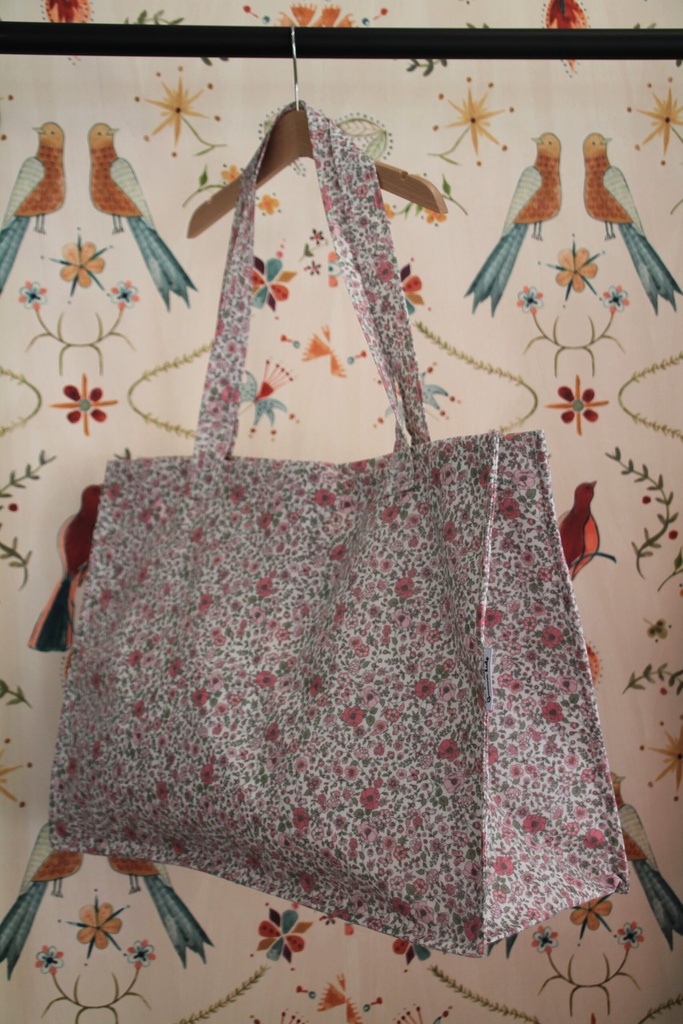 Bolsa de playa Fiori Rosa