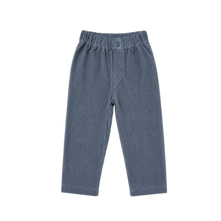 PANTALÓN RECTO PANA GRUESA NIÑO TRUENO