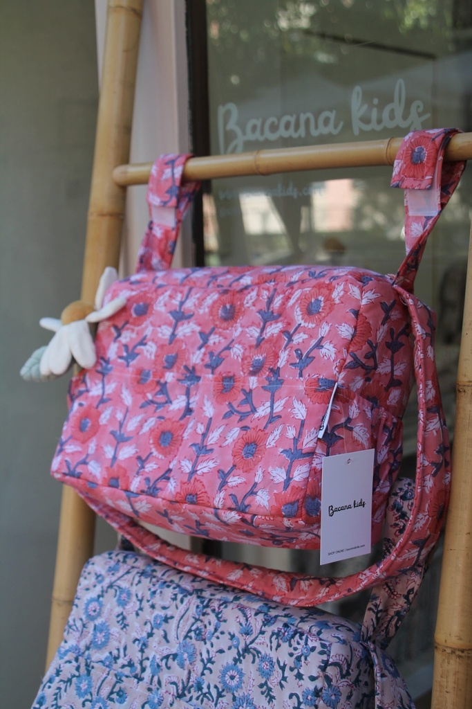Bolsa tamaño mediano peonia