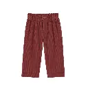 PANTALÓN PANA GRUESA NIÑA PAPER MARSALA