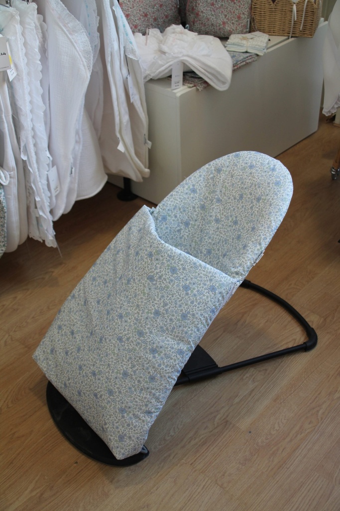 Funda con saco desmontable para Hamaca Babybjörn Fiori Azul