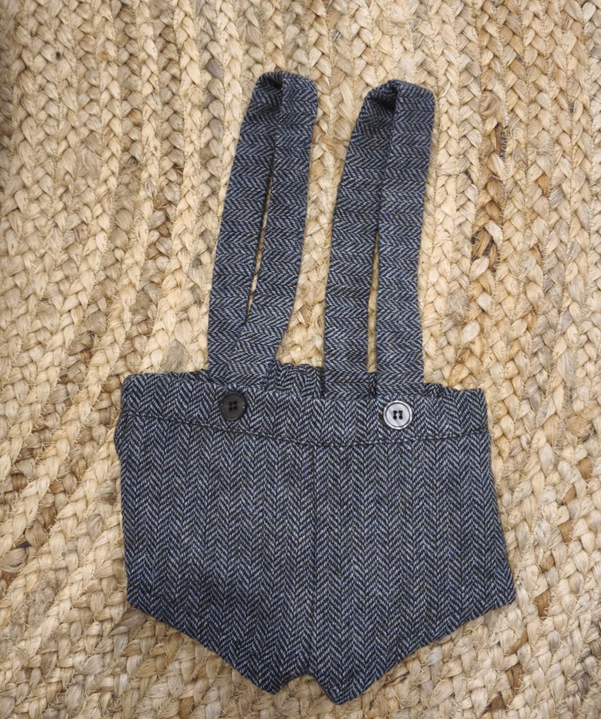 Bombacho espiga gris