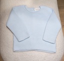 Jersey liso invierno azul celeste