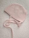 Capota lisa invierno rosa bebé