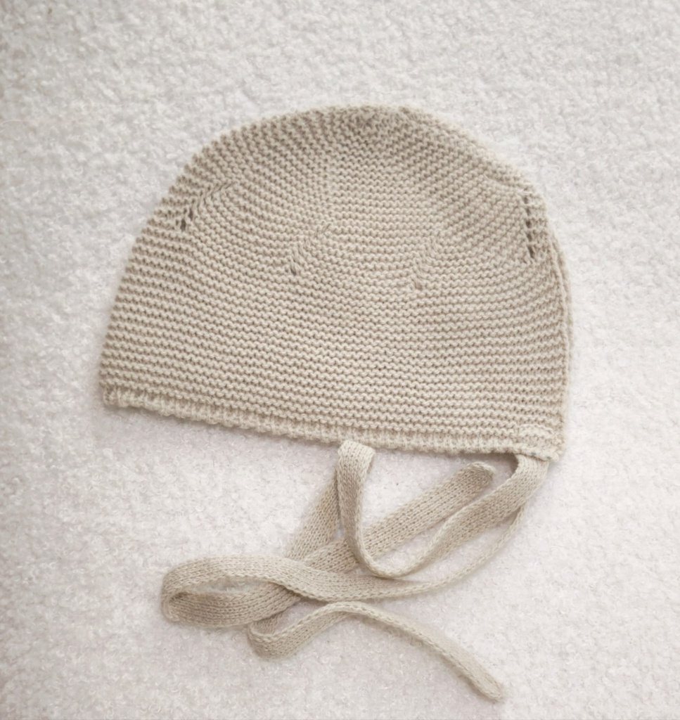 Capota lisa invierno beige