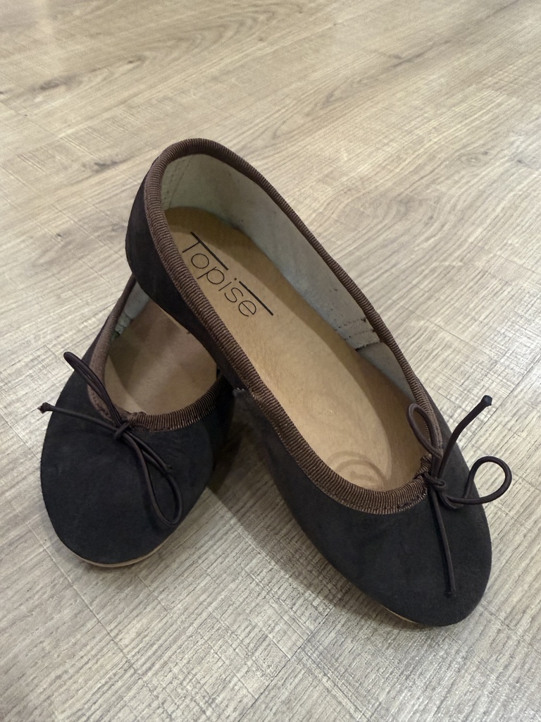 Bailarina clásica marrón chocolate talla 32-38