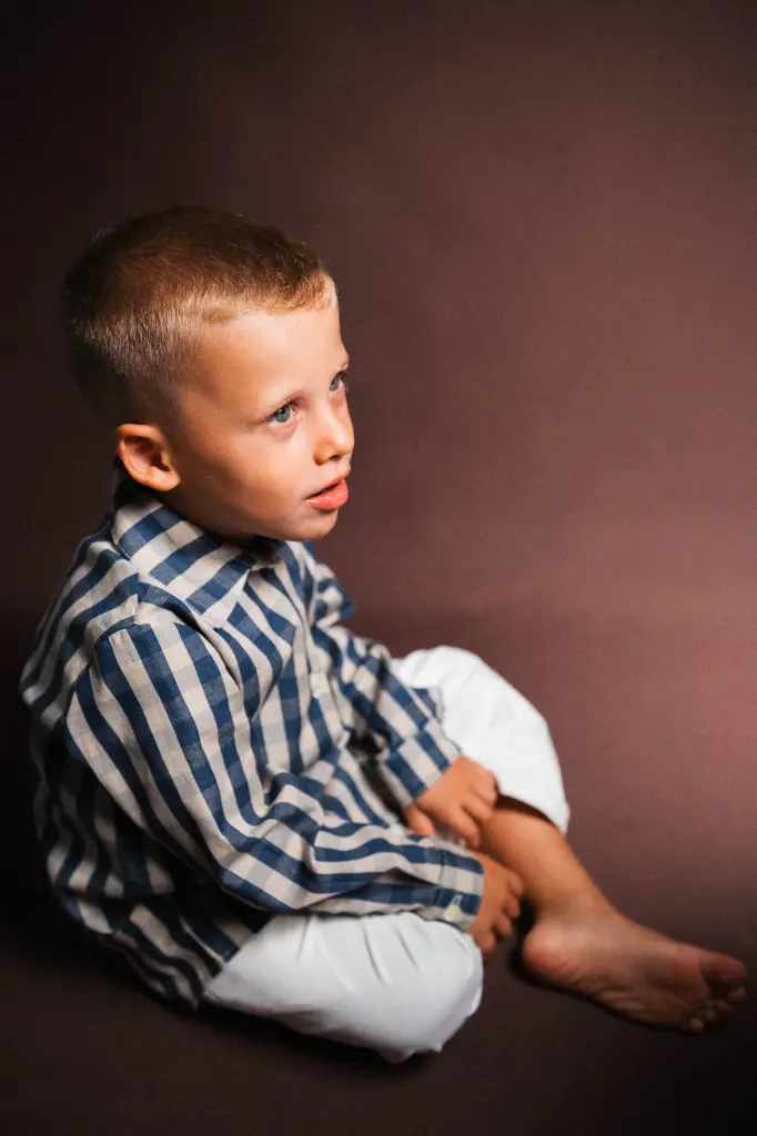 Camisa niño cuadros