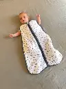 SACO DE DORMIR BEBÉ - OCEAN - TOG 1 - MUSELINA DE ALGODÓN 