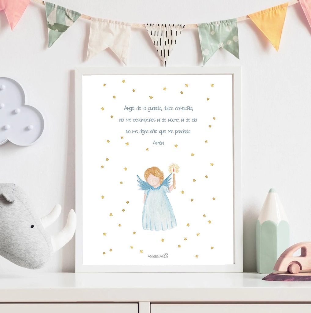 Lámina Ángel de la guarda 