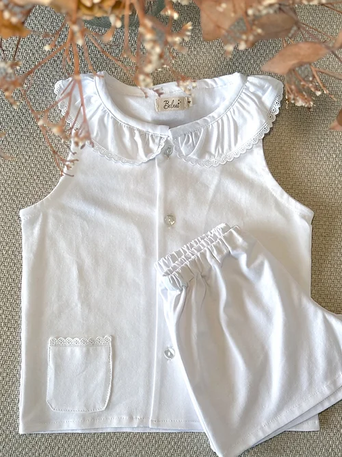 Pijama Paris Blanco