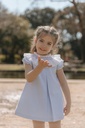 Jesusito smock vichy azul 