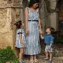 Top mujer Lino 'Le ciel bleu'
