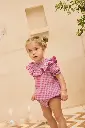 BLUSA VICHY FUCSIA