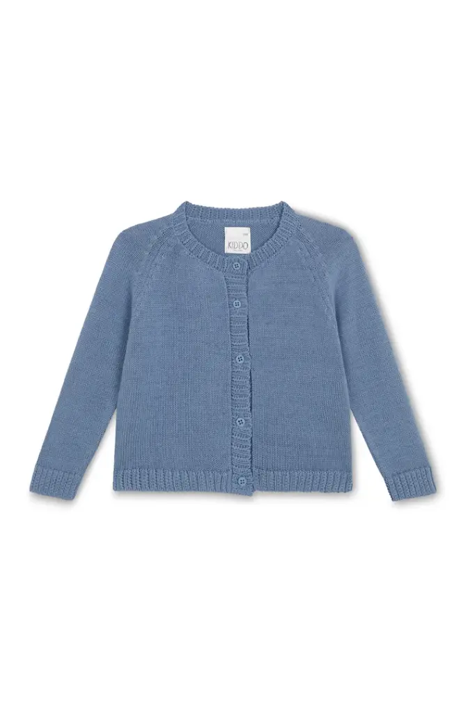 Chaqueta azul subido 