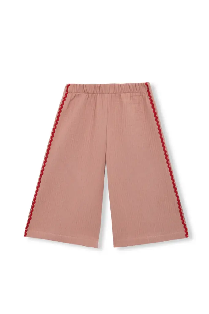 PANTALÓN CAMPANA ROSA ZIGZAG