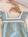 Pijama niña fénix verde 