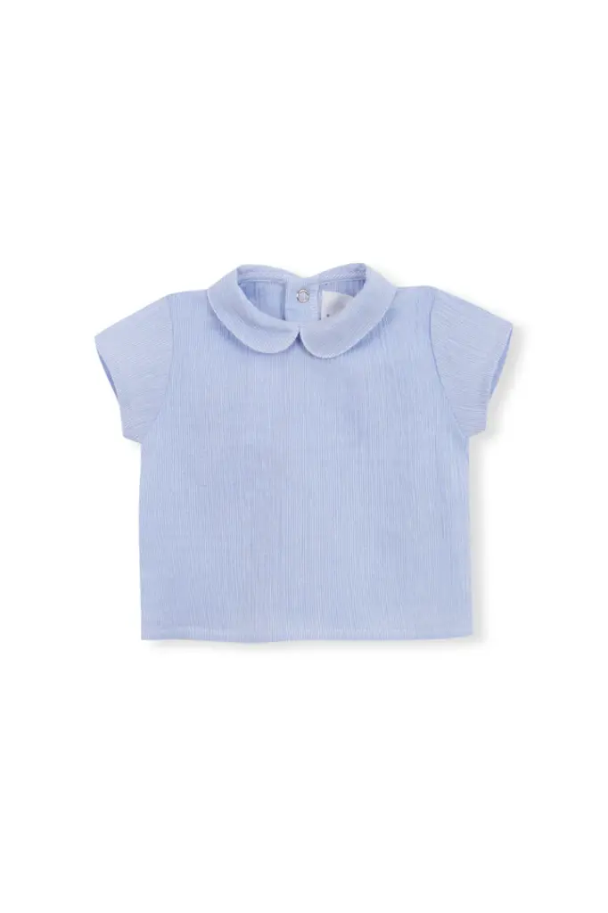 CAMISA CUELLO BEBÉ BAMBULA MILLERIGHE MANGA CORTA
