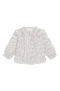 CAMISA CUELLO BEBÉ VICHY BEIGE