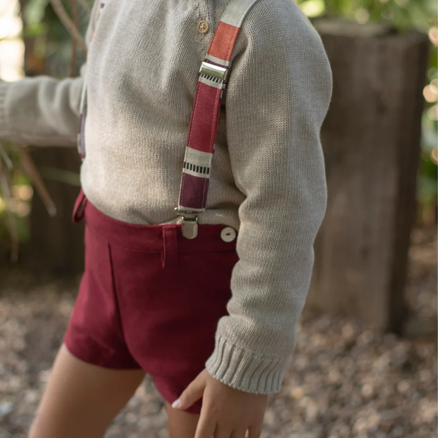 Jersey beige botones 