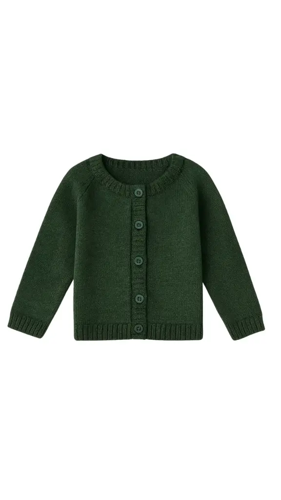 CHAQUETA LANA MERINO VERDE