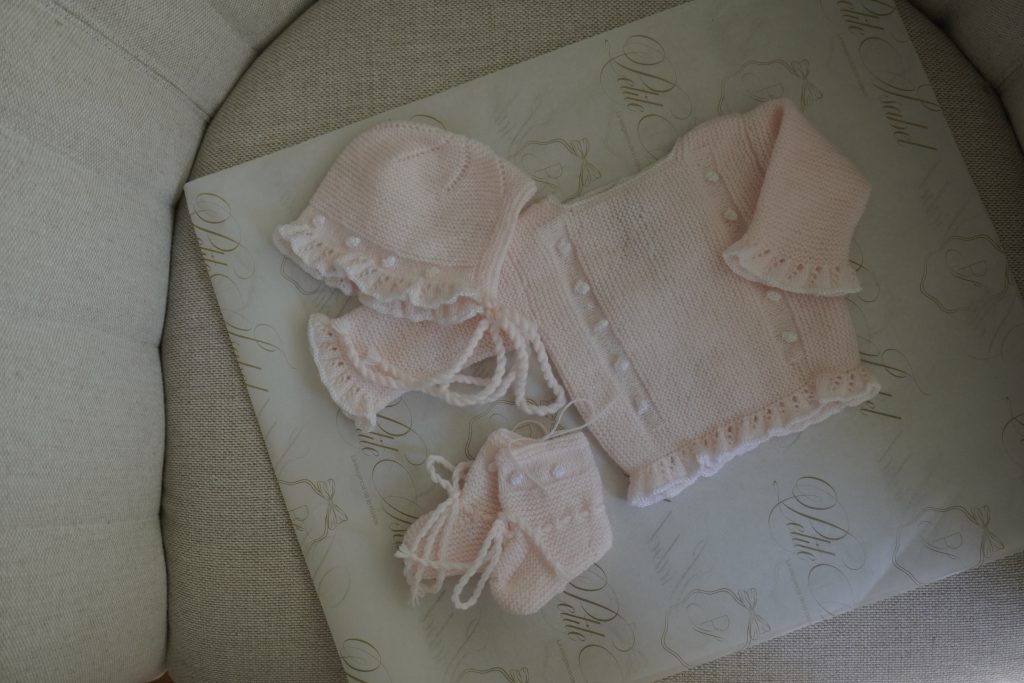 Conjunto de puntos bodoques rosa