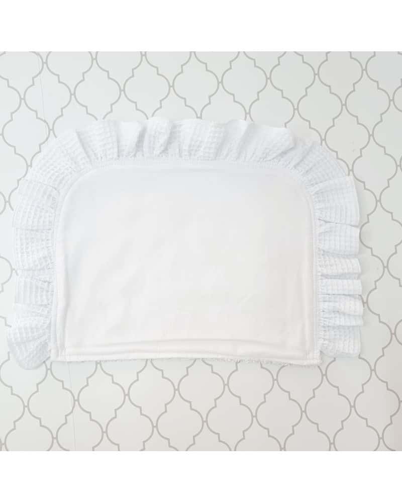 Salvababas carrito Wafle Blanco