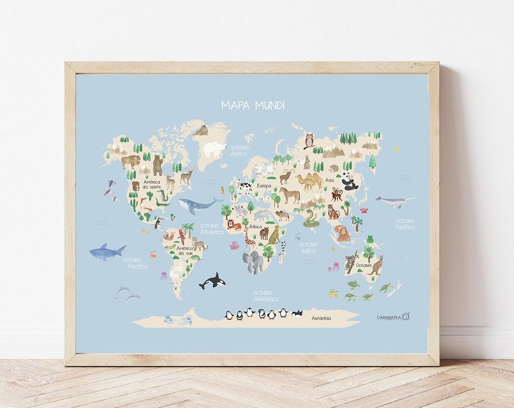 Mapa Mundi – celeste