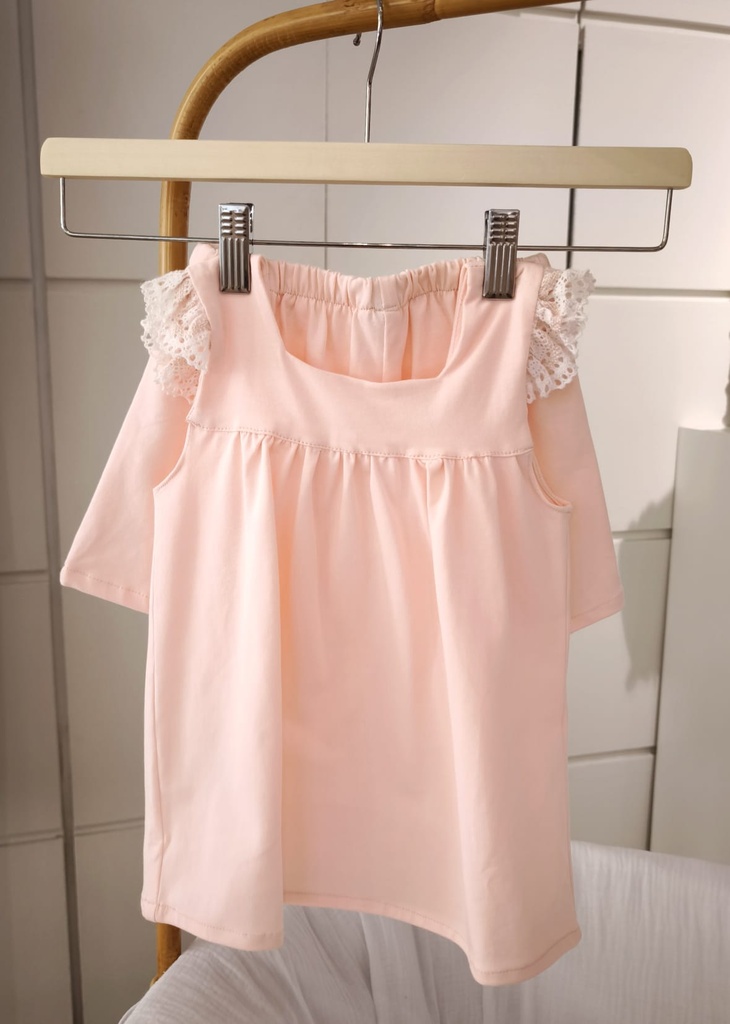 pijama fenix punto rosa