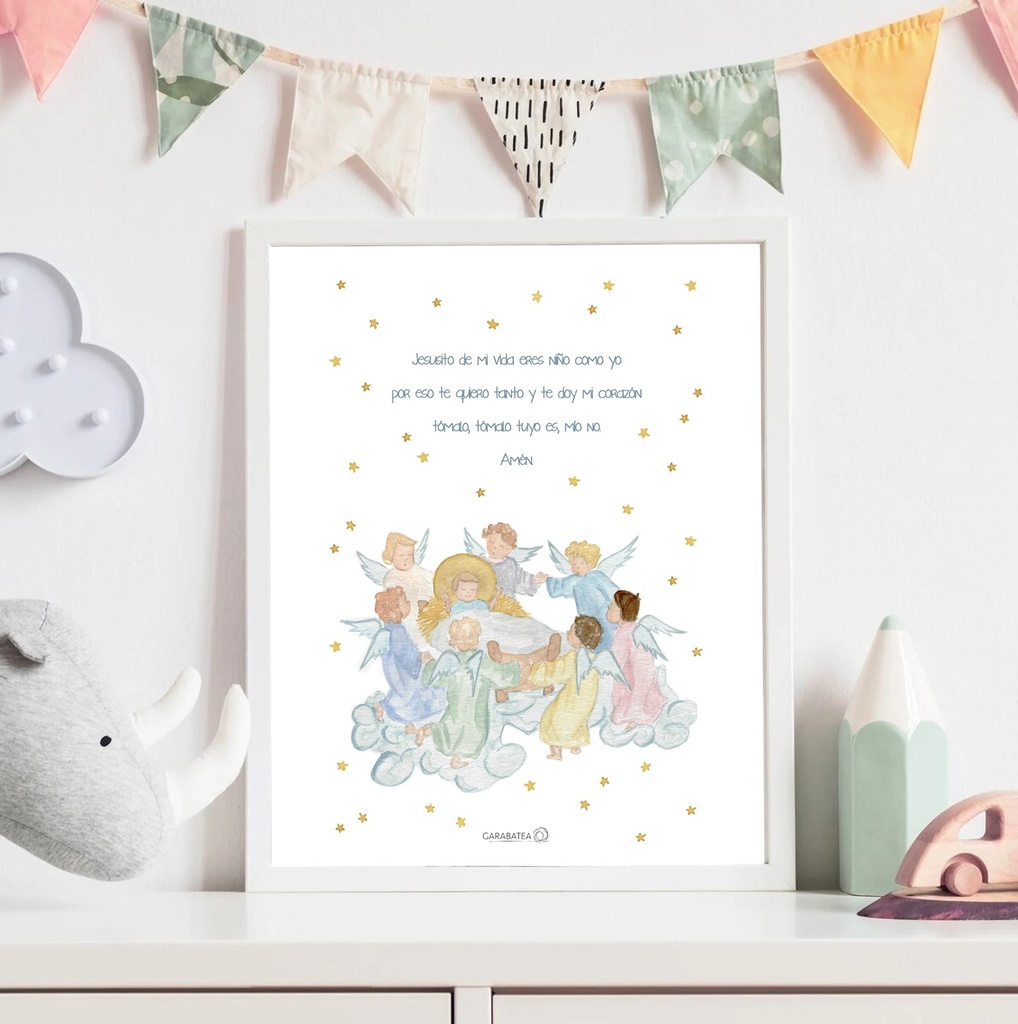 Lámina Jesusito de mi vida 