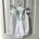 Pelele Mateo lazos celeste