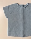 Jersey liso azulón manga corta