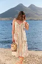 Vestido rayas mujer 