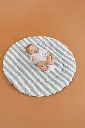 Alfombra redonda para bebé - Popcorn Stripes